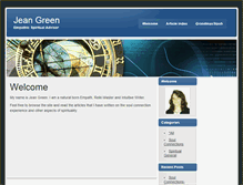 Tablet Screenshot of jeangreen.net